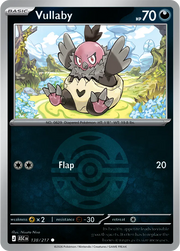 Vullaby (Dusk Ball) 138/217 · Reverse Holofoil (Ascended Heroes)
