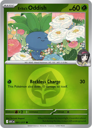 Erika's Oddish (Energy Symbol Pattern) 001/217 (Ascended Heroes)