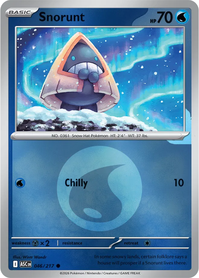 Snorunt - 046/217 (Energy Symbol Pattern) - ME: Ascended Heroes (ASC)