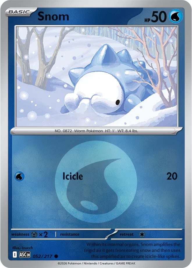 Snom (Energy Symbol Pattern) 052/217 (Ascended Heroes)
