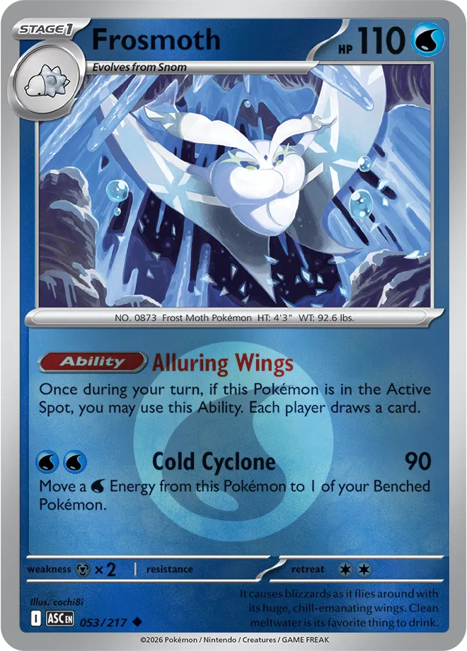 Frosmoth (Energy Symbol Pattern) 053/217 · Reverse Holofoil (Ascended Heroes)