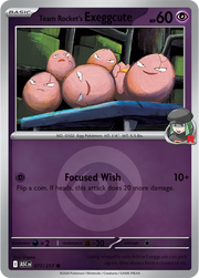 Team Rocket's exeggcute (Energy Symbol Pattern) 077/217 (Ascended Heroes)