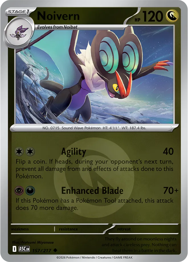 Noivern (Energy Symbol Pattern) 157/217 (Ascended Heroes)