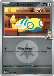 Larry's Dunsparce - 163/217 (Energy Symbol Pattern) - ME: Ascended Heroes (ASC)