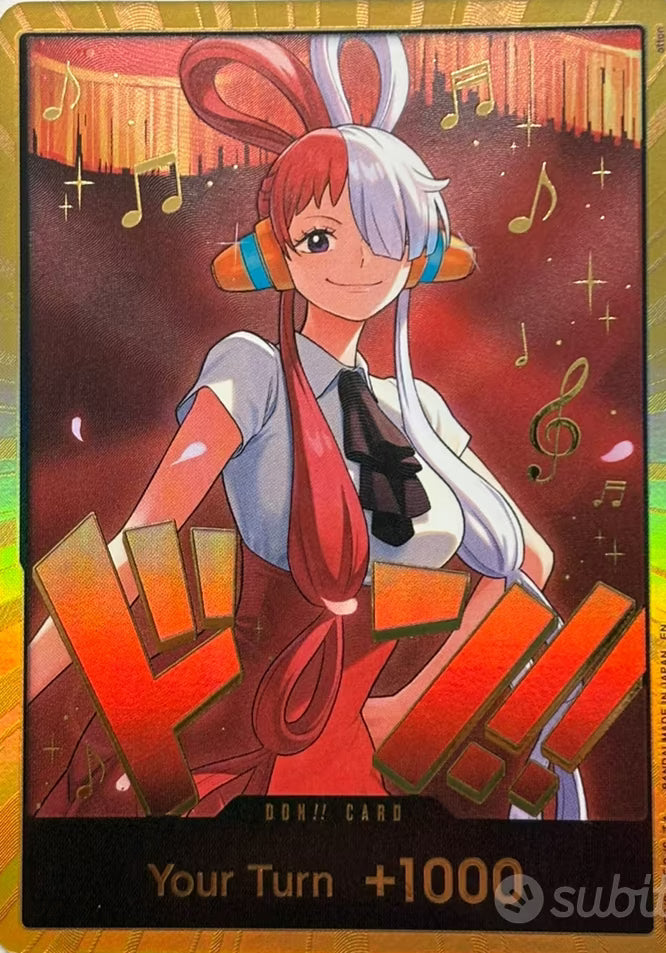 DON!! Card (Uta) (Gold)