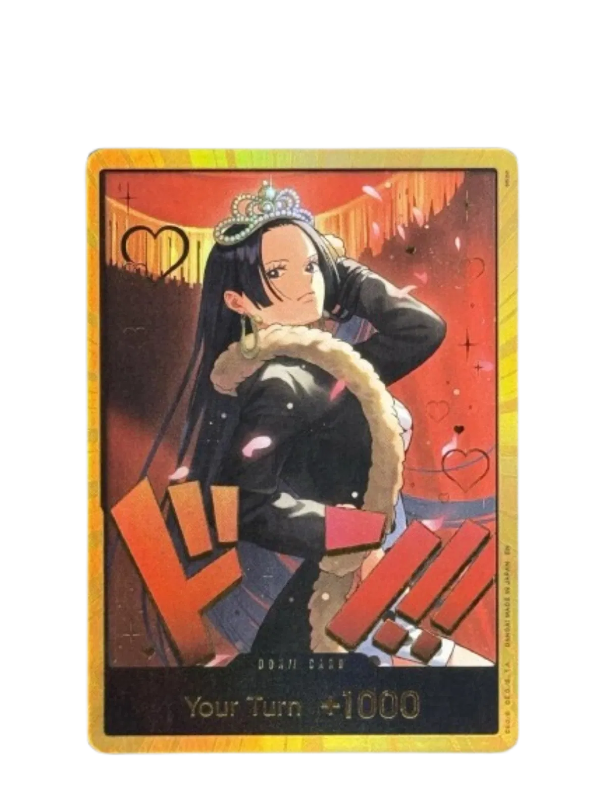 DON!! Card (Boa Hancock) (Gold) (Extra Booster: One Piece Heroine's Edition)