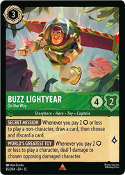 Buzz Lightyear - On the Way 85/204 · Cold Foil (Wilds Unknown)
