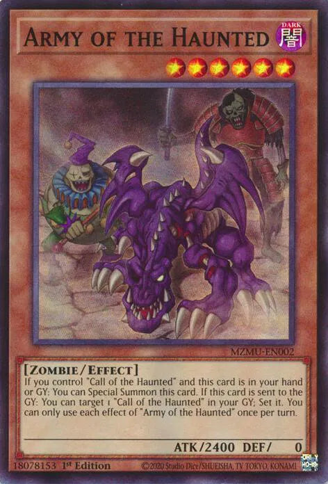 Army of the Haunted MZMU-EN002 (Maze of Muertos)