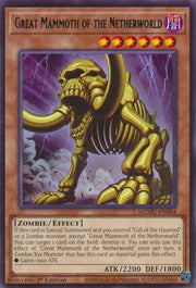 Great Mammoth of the Netherworld MZMU-EN004 (Maze of Muertos)