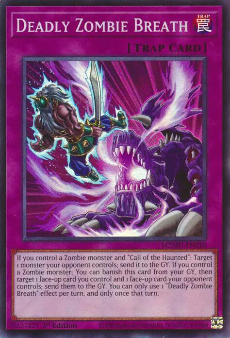 Deadly Zombie Breath MZMU-EN010 (Maze of Muertos)