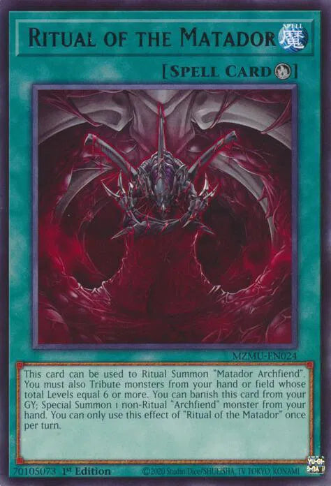 Ritual of the Matador MZMU-EN024 (Maze of Muertos)