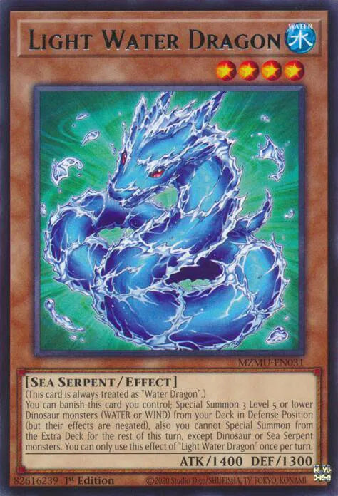 Light Water Dragon MZMU-EN031 (Maze of Muertos)