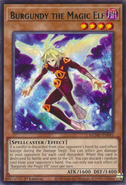 Burgundy the Magic Elf MZMU-EN045 (Maze of Muertos)