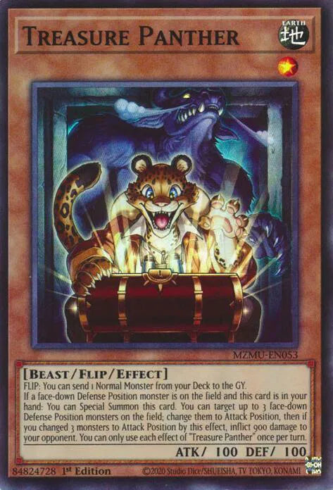 Treasure Panther MZMU-EN053 (Maze of Muertos)