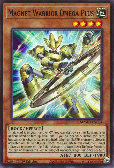 Magnet Warrior Omega Plus MZMU-EN054 (Maze of Muertos)