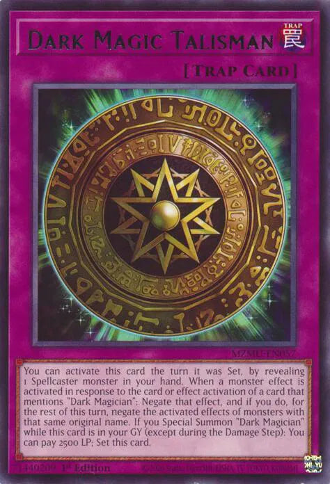 Dark Magic Talisman MZMU-EN057 (Maze of Muertos)