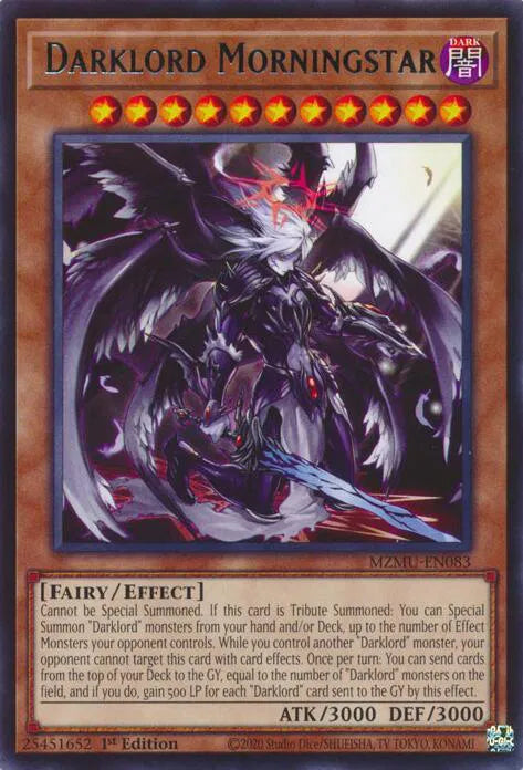Darklord Morningstar MZMU-EN083 (Maze of Muertos)