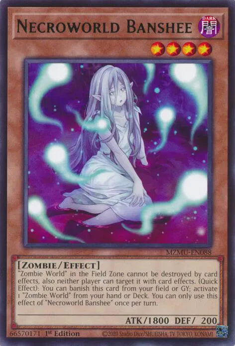 Necroworld Banshee MZMU-EN088 (Maze of Muertos)