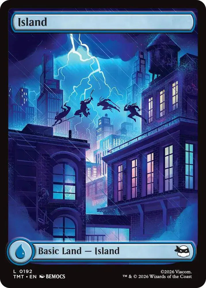 Island (0192) · Foil (Teenage Mutant Ninja Turtles)