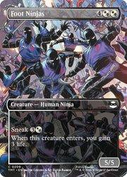 Foot Ninjas (Borderless) 209 · Foil (Teenage Mutant Ninja Turtles)