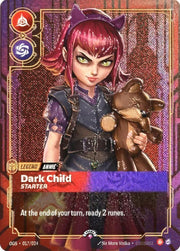 Annie - Dark Child 017/024 (Riftbound Organized Play Promotional Cards)