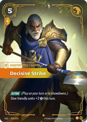 Decisive Strike 024/024 (Riftbound Organized Play Promotional Cards)