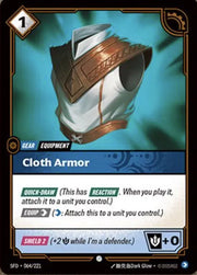 Cloth Armor 064/221 (Riftbound Organized Play Promotional Cards)