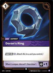 Doran's Ring 124/221 (Riftbound Organized Play Promotional Cards)