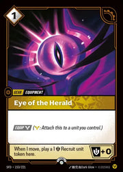 Eye of the Herald 153/221 (Riftbound Organized Play Promotional Cards)
