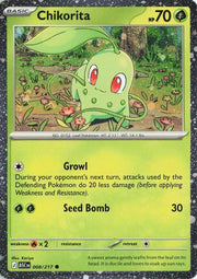 Chikorita - 008/217 (Cosmos Holo) - ME: Ascended Heroes (ASC)