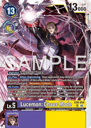 Lucemon: Chaos Mode (Reprint) EX6-054 SR (Advanced Booster Digimon Generation)