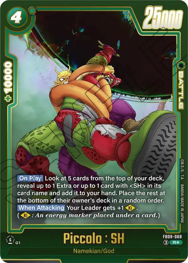 Piccolo : SH - FB09-068 (Alternate Art) (Dual Evolution)