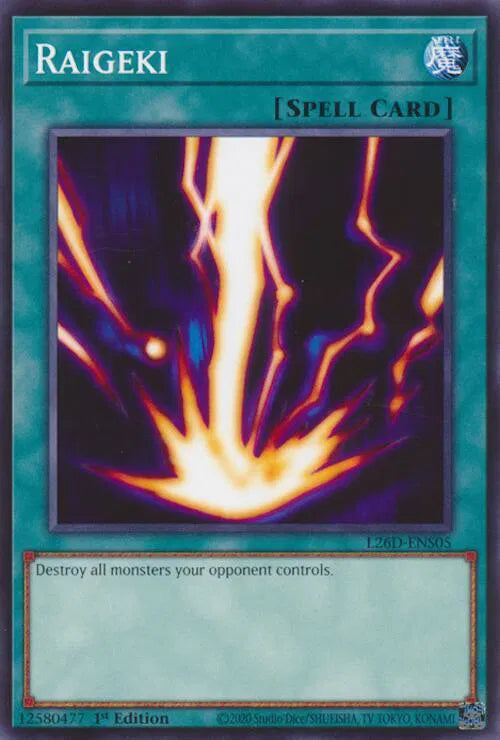 Raigeki L26D-ENS05 (Legendary Modern Decks 2026)