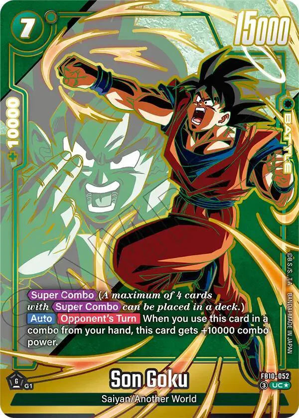 Son Goku - FB10-052 (Alternate Art) (Cross Force)