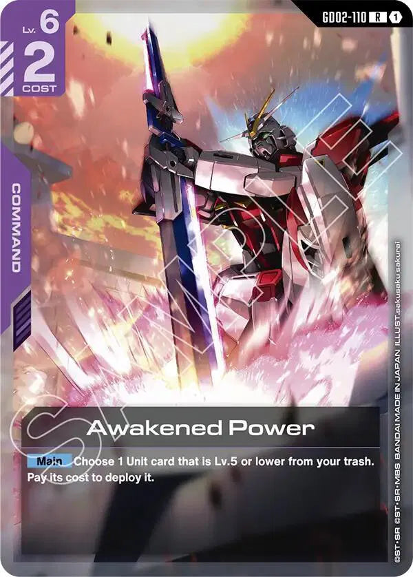 Awakened Power GD02-110 (Starter Deck 09: Destiny Ignition)