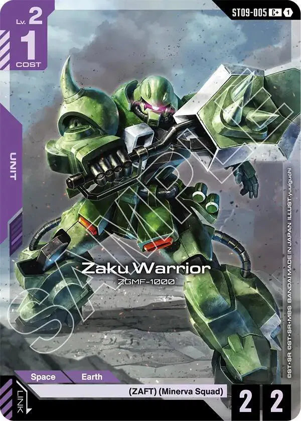 Zaku Warrior (C+) ST09-005 (Starter Deck 09: Destiny Ignition)