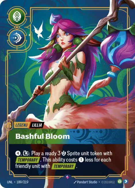 Lillia - Bashful Bloom 189/219 (Unleashed)