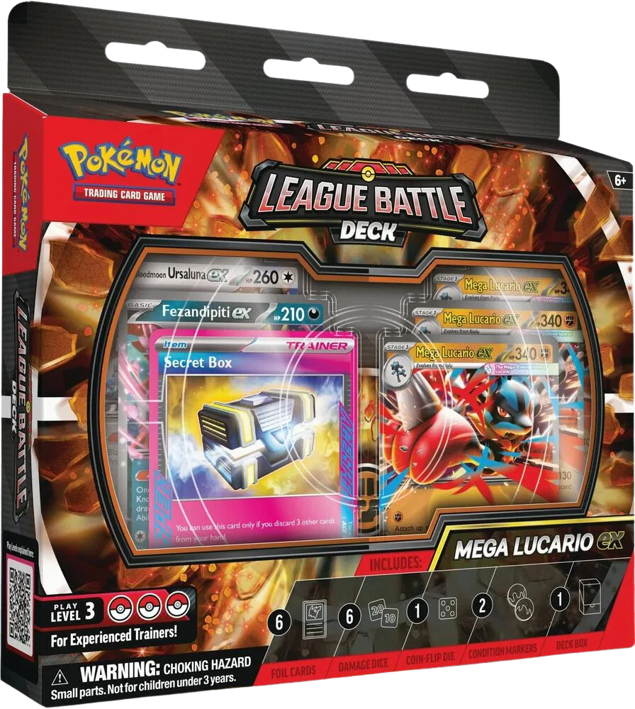League Battle Deck [Mega Lucario ex] (Miscellaneous Cards & Products)