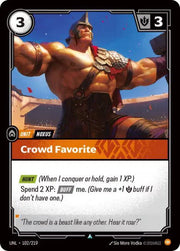 Crowd Favorite 102/219 · Foil (Unleashed)