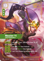 Master Yi - Unstoppable 059/219 (Unleashed)