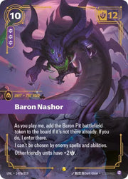 Baron Nashor (Alternate Art) 147a/219 (Unleashed)