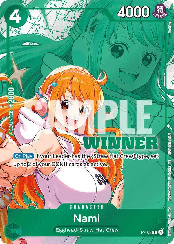 One Piece - Nami (Winner Pack 2026 Vol. 2) - One Piece Promotion Cards (OP-PR)