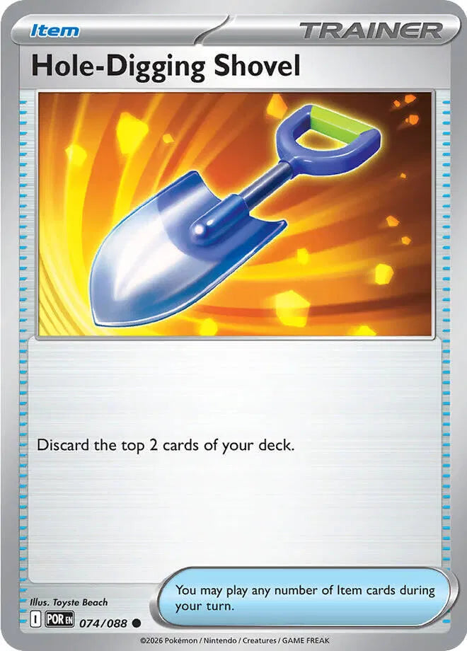 Hole-Digging Shovel Perfect Order Common • 074/088 Normal