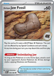 Antique Jaw Fossil 068/088 · Normal (Perfect Order)