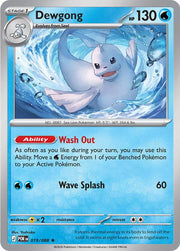 Dewgong - 019/088 (Reverse Holo) - Perfect Order (ME03)