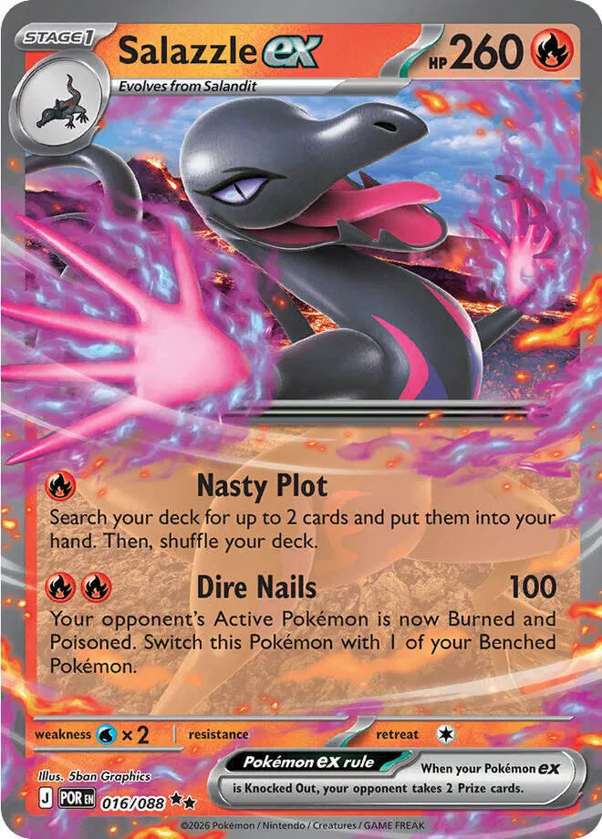 Salazzle ex 016/088 · Holofoil (Perfect Order)