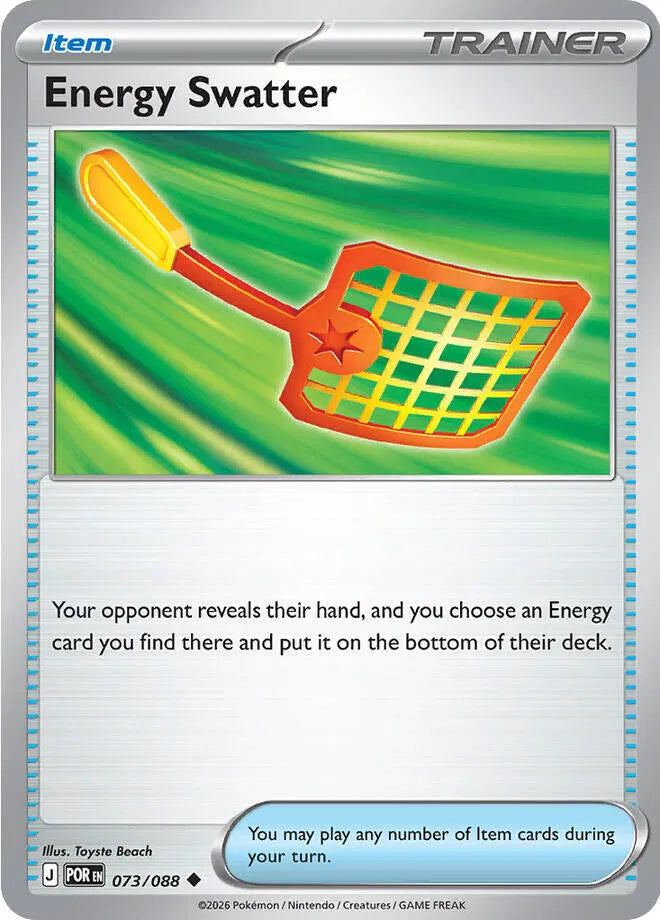 Energy Swatter 073/088 · Normal (Perfect Order)