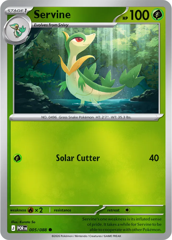 Servine Perfect Order Common • 005/088 Reverse Holofoil