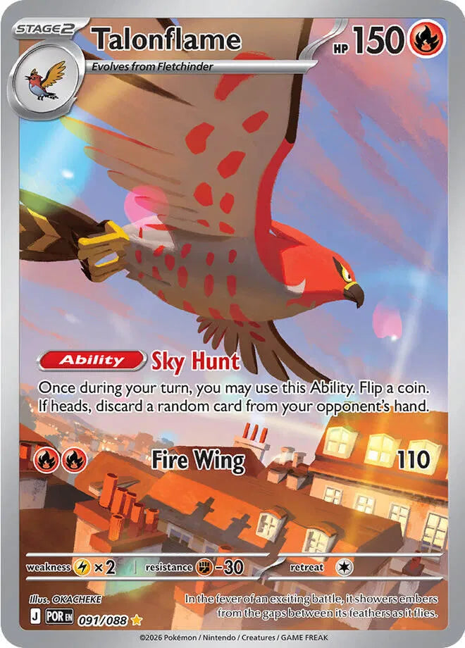 Talonflame 091/088 · Holofoil (Perfect Order)