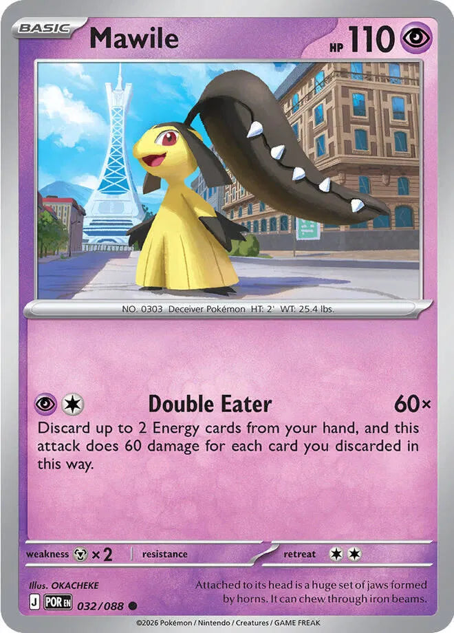Mawile 032/088 · Normal (Perfect Order)